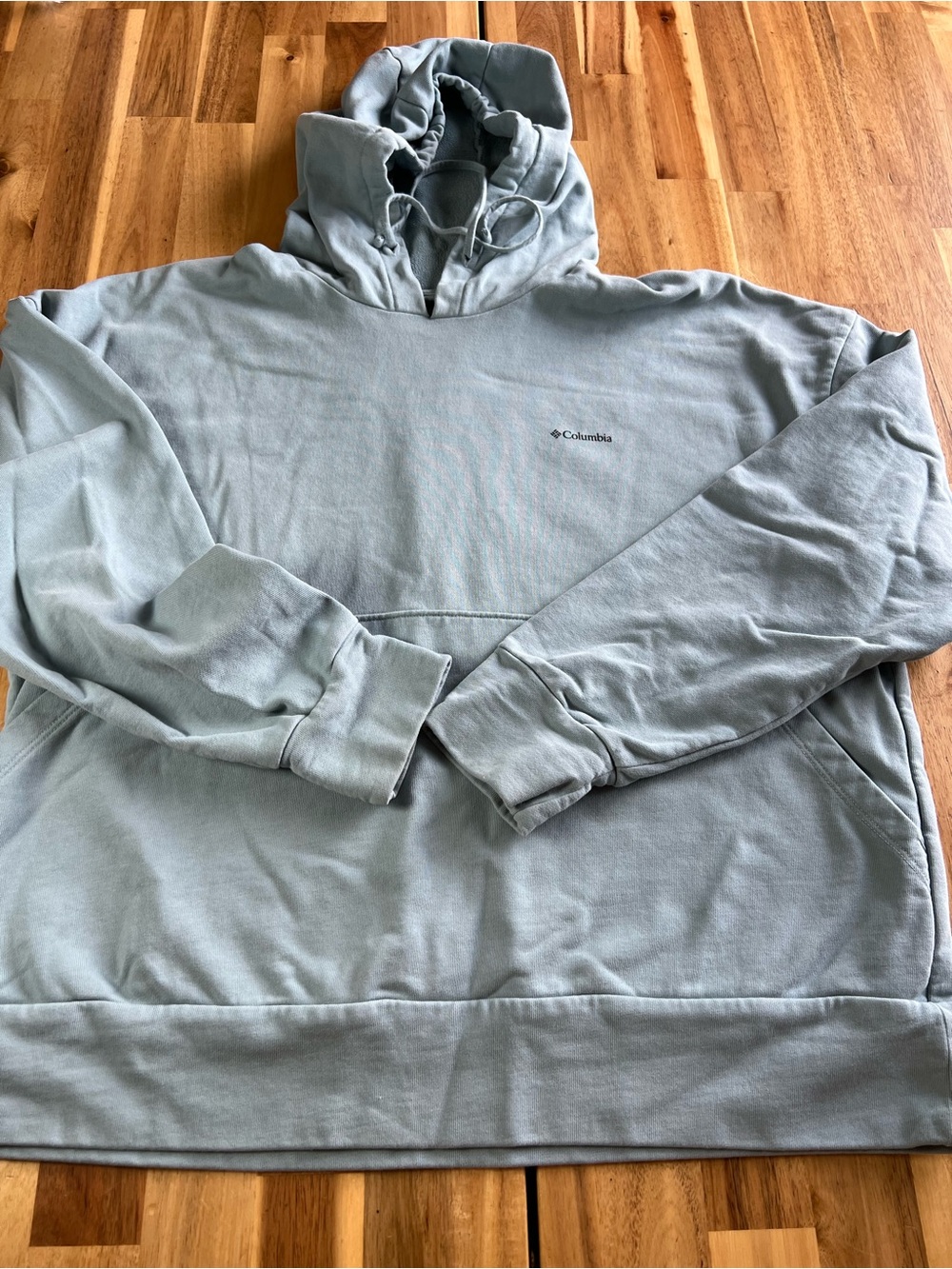 Columbia Light Blue Pullover Hoodie XL